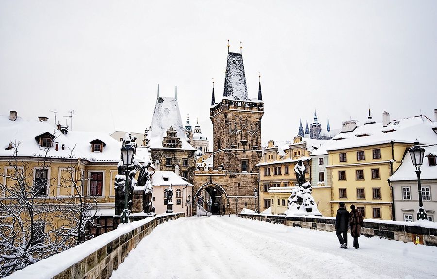  Zima w Czechach