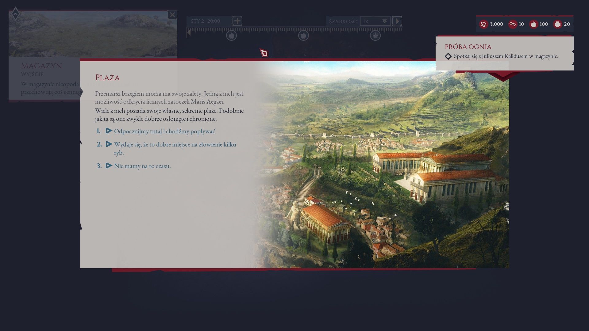 Expeditions: Rome - przyziemne wybory