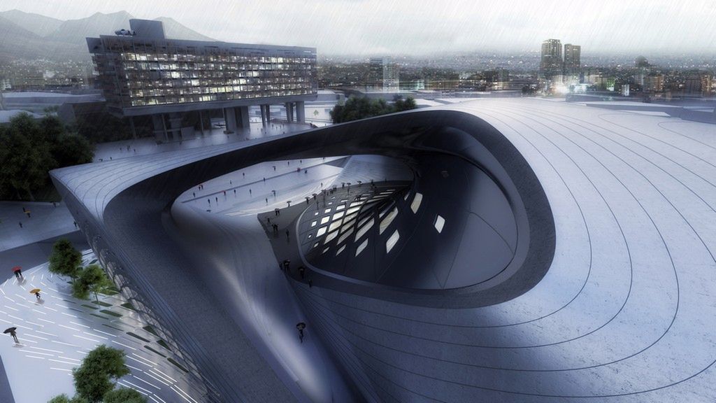Niedoszła wizja Bogotá International Convention Center według Zahy Hadid [wideo] 5