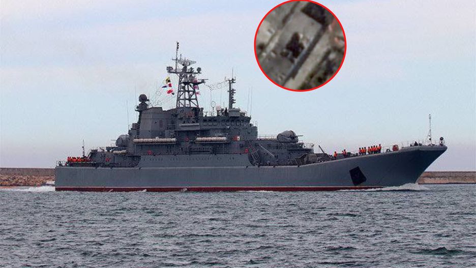 Ukraińcy zaatakowali wybrane cele Floty Czarnomorskiej