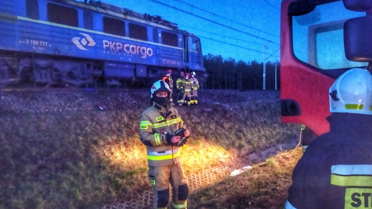 Pożar lokomotywy