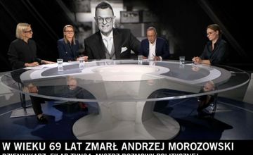 Dziennikarze TVN wspominają Andrzeja Morozowskiego. Pożegnania także od polityków