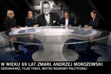 Wspomnienia w TVN24 o Andrzeju Morozowskim