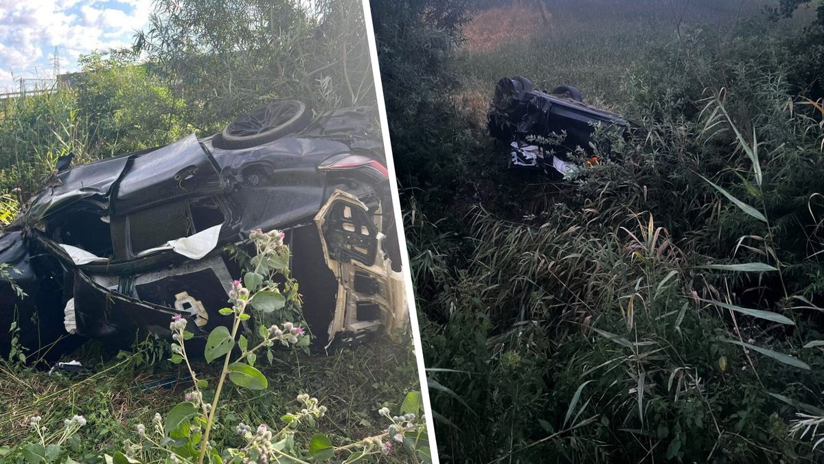 wypadek, autostrada, kierowca, nie żyje Tragedia na A1. Nie żyje młody mężczyzna