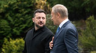 Zełenski: będziemy z Polską partnerami w koalicji antybalistycznej