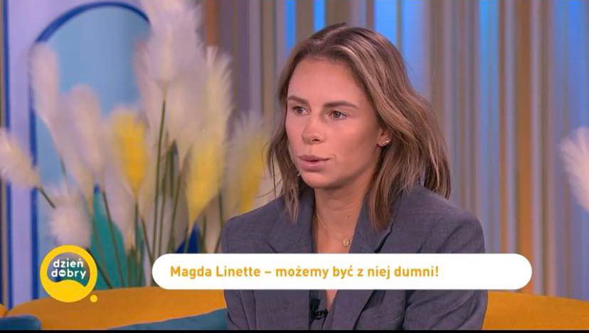 Magda Linette w "DD TVN"