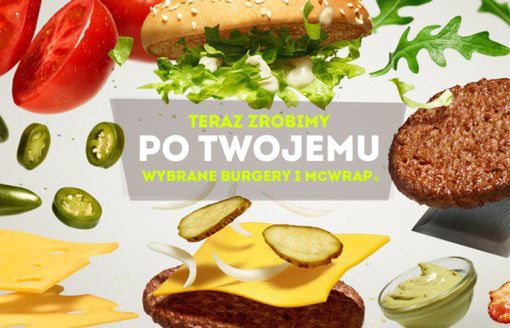 McDonald’s pozwala klientom modyfikować skład produktów