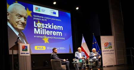 Były premier Leszek Miller odwiedził Piłę