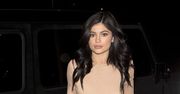 Kylie Jenner w spódnicy siatce