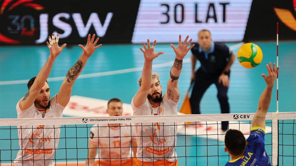 Materiały prasowe / CEV / Na zdjęciu: mecz Jastrzębski Węgiel - Guaguas Las Palmas