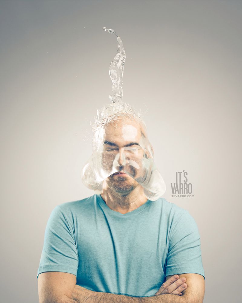 Condom Challenge – śmieszny projekt portretowy Andreasa Varro 2
