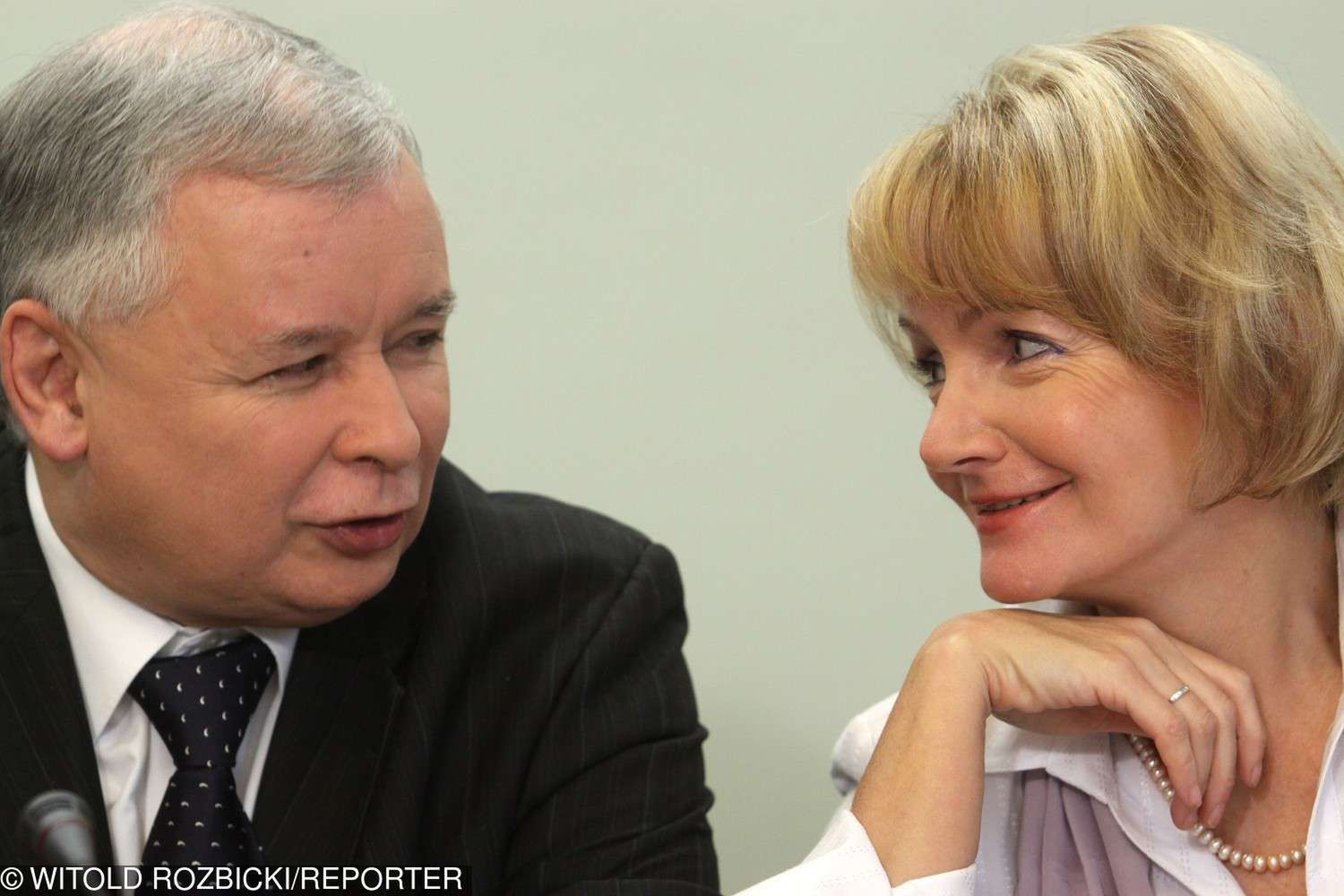 Jarosław Kaczyński i Jolanta Szczypińska byli bliskimi przyjaciółmi