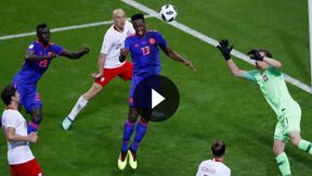 Mundial 2018. Polska - Kolumbia 0:1: gol Miny