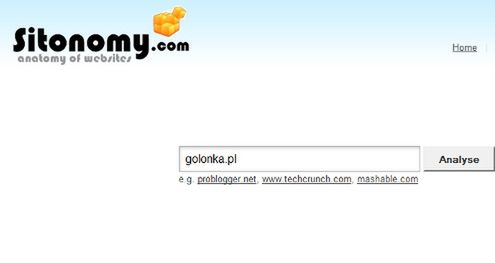 Sitonomy, czyli wiwisekcja stron internetowych