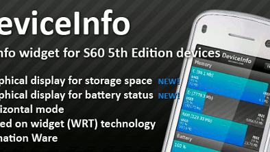 Widget z informacjami o telefonie (Symbian) 1