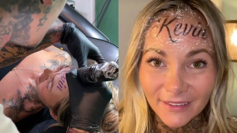 From engagement rings to forehead tattoos: TikToker's love declaration