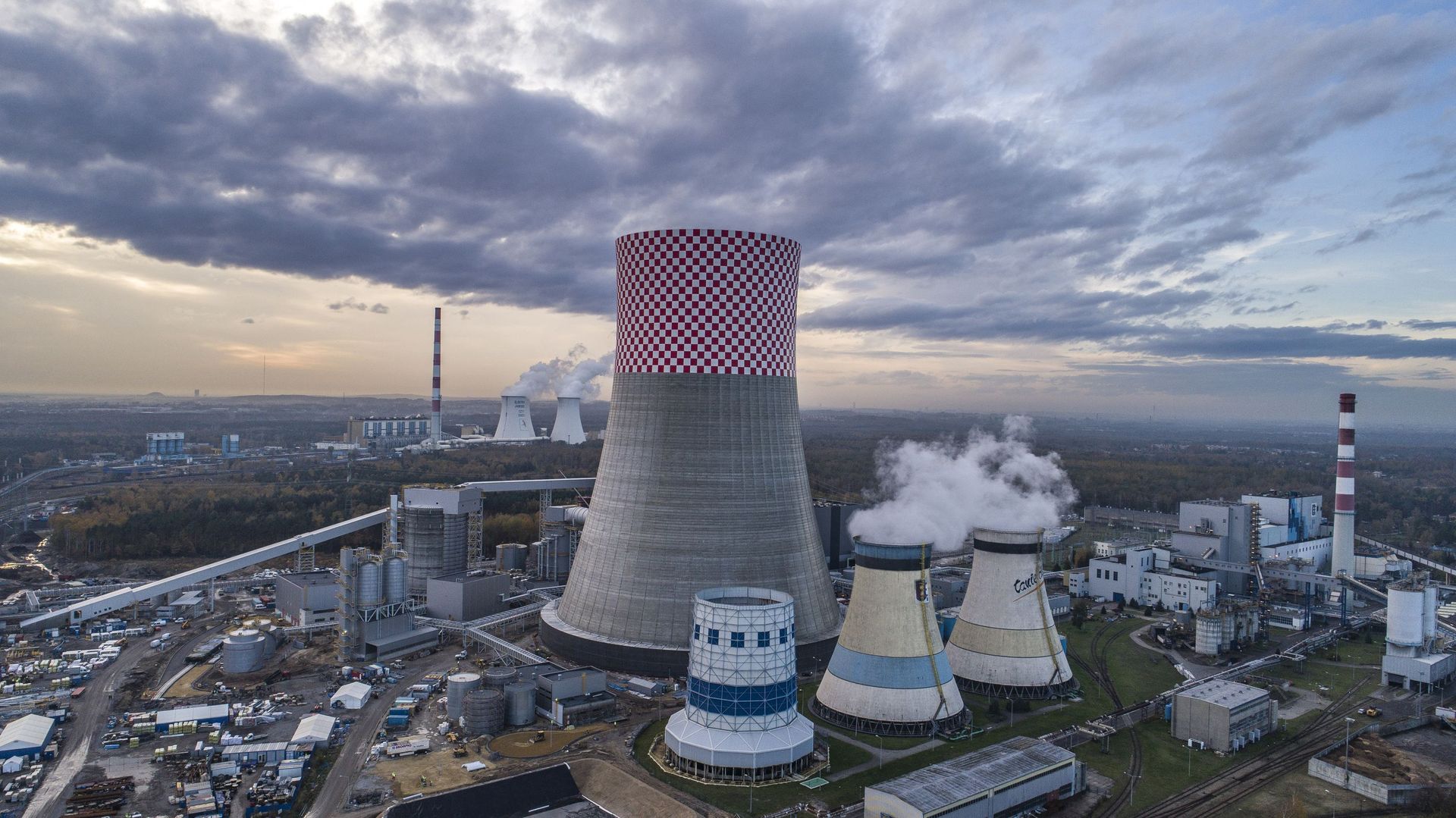 Elektrownia Jaworzno należąca do spółki Tauron.