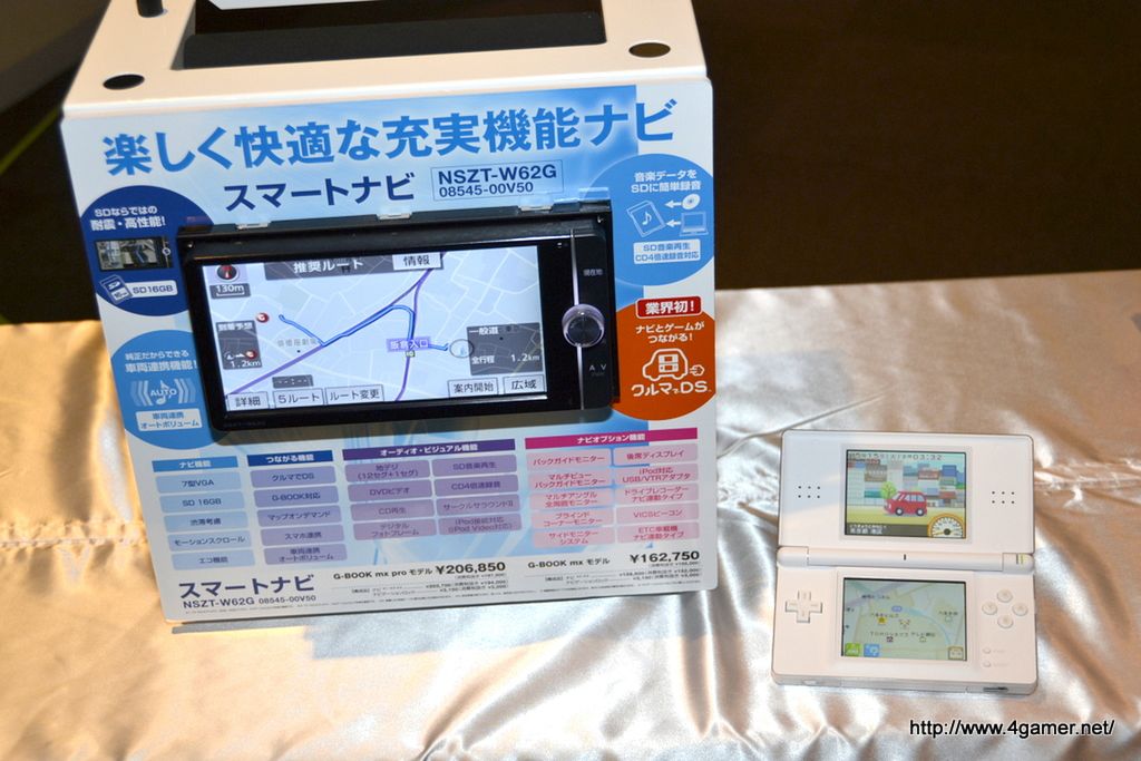 Toyota Smart Navi kompatybilny z Nintendo DS [wideo] 3