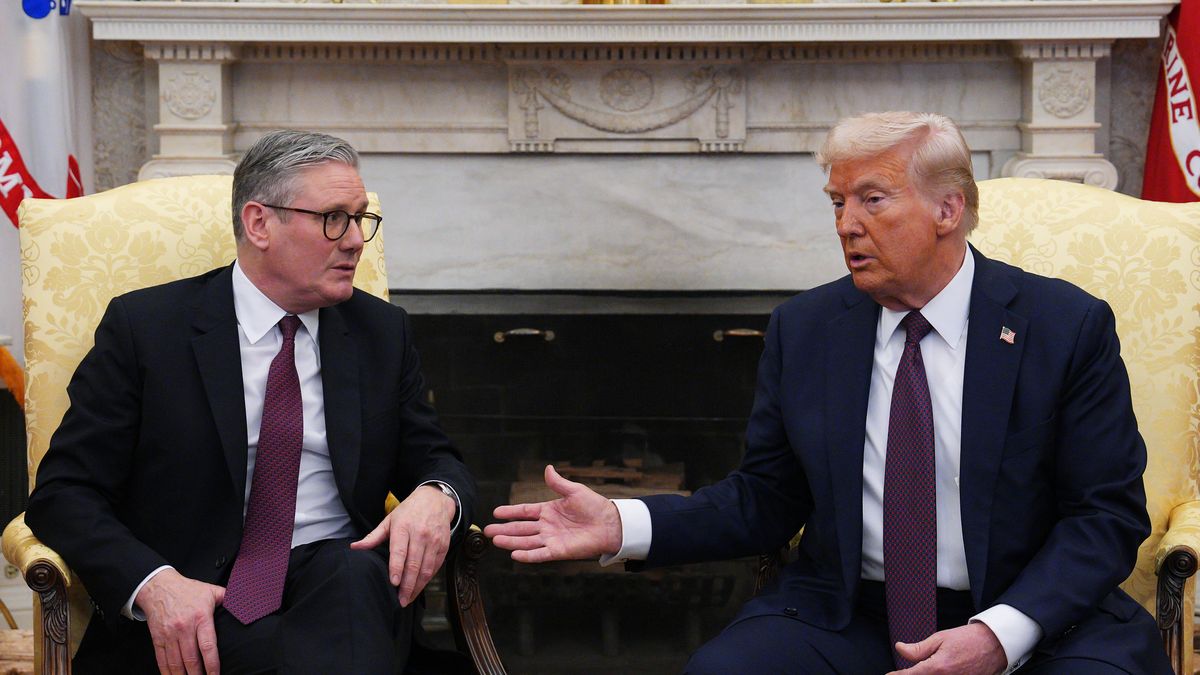 Sir Keir Starmer spotkał się z Donaldem Trumpem