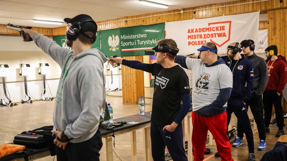 Materiały prasowe / AZS PG / Politechnika Gdańska najlepsza w AMP w strzelectwie sportowym