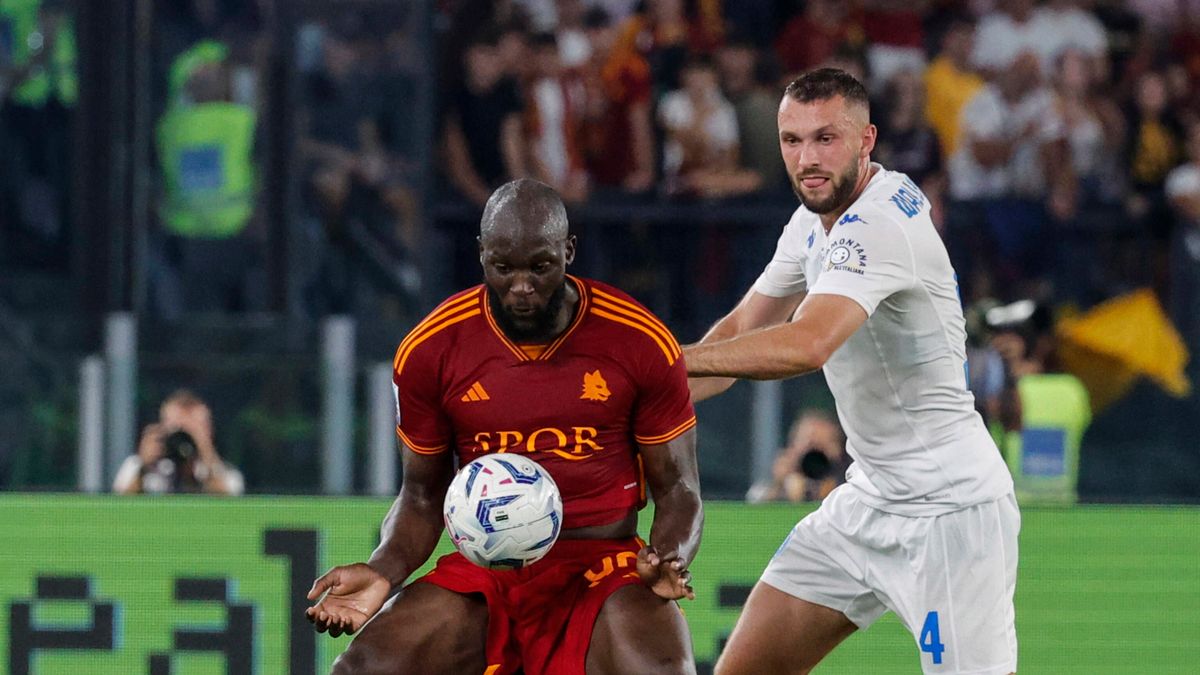 PAP/EPA / Giuseppe Lami / Mecz Serie A: AS Roma - Empoli FC