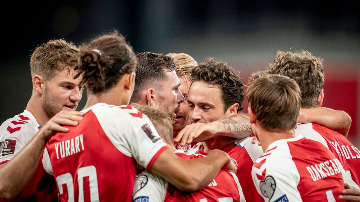 Getty Images / Mads Claus Rasmussen / Na zdjęciu: radość reprezentacji Danii