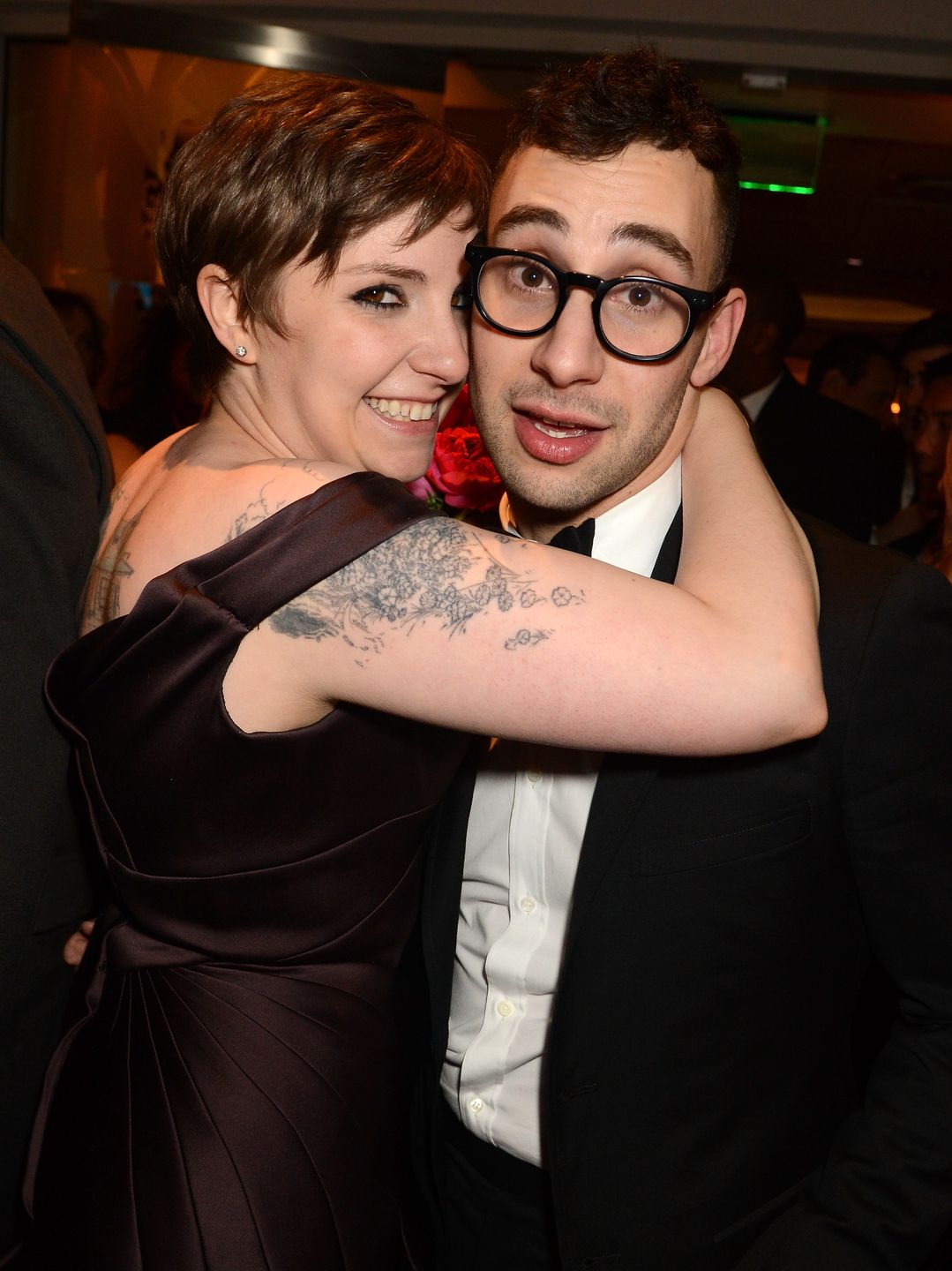 Lena Dunham i Jack Antonoff, styczeń 2013 