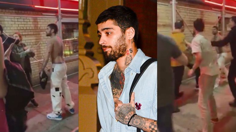 Zayn Malik awanturuje się przed klubem