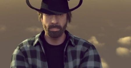 Chuck Norris parodiuje Van Damme'a!