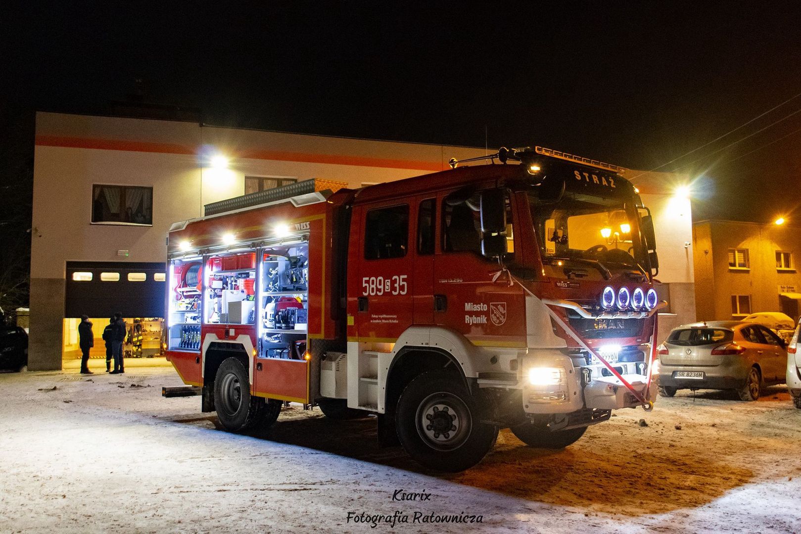 Rybnik. Żaden pożar mu się nie oprze. Strażacy ochotnicy z Popielowa mają nowy wóz