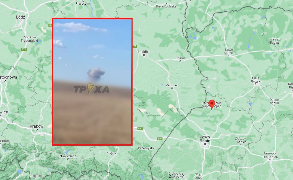 Atak rakietowy na Ukrainę. Jeden z pocisków spadł przy polskiej granicy 