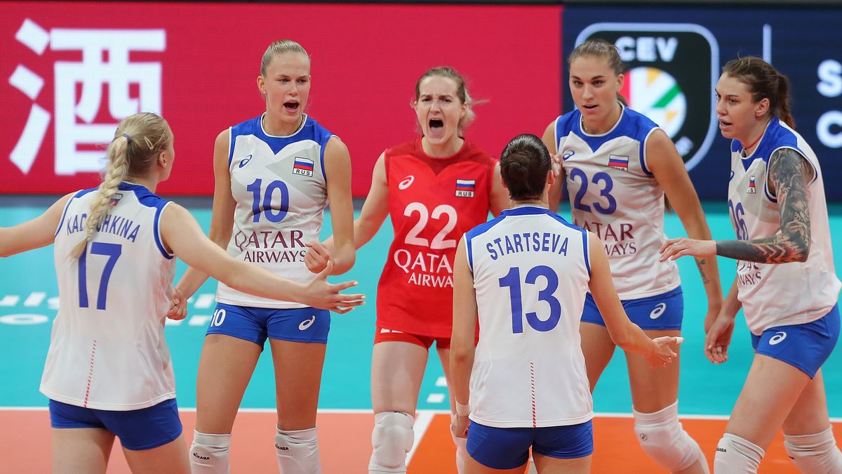 Materiały prasowe / CEV / Na zdjęciu: reprezentantki Rosji