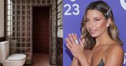 Julia Wieniawa zachwyca się projektem KOLEJNEJ łazienki w jej leśnej chatce. Znów wylansuje modę na luksfery? (FOTO)