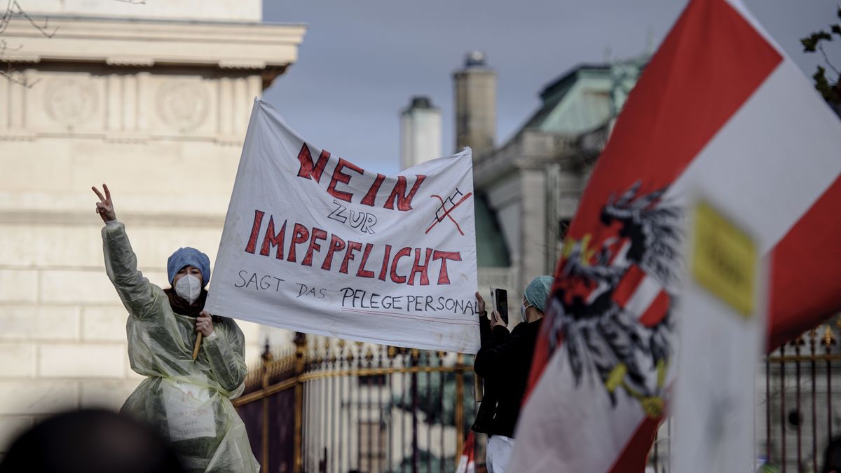 Wprowadzenie kolejnego już lockdownu w Austrii poprzedziły demonstracje przeciw obostrzeniom i obowiązkowym szczepieniom na COVID-19 od lutego 2022. 