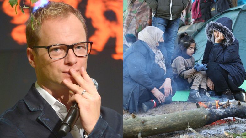 Maciej Stuhr zapowiada film o sytuacji z granicy polsko-białoruskiej