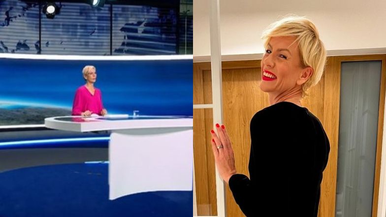 Anita Werner nawiązała do wpadki w "Faktach"