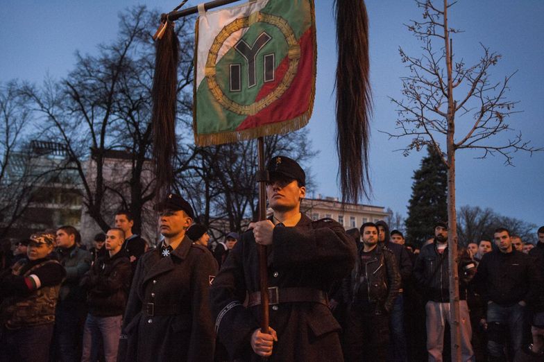 Nacjonaliści w Bułgarii. Zatrzymania podczas marszu z pochodniami