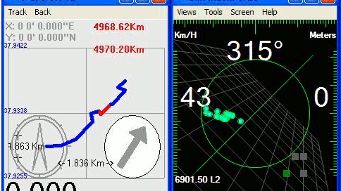 Rozbudowany menedżer GPS (Windows Mobile) 1