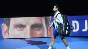 Tenis. Novak Djoković otrzymał cios od władz przed meczem o półfinał ATP Finals. "To mocny przekaz"
