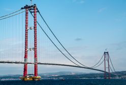 Najdłuższy most wiszący na świecie. Nowy rekordzista znajduje się w Turcji