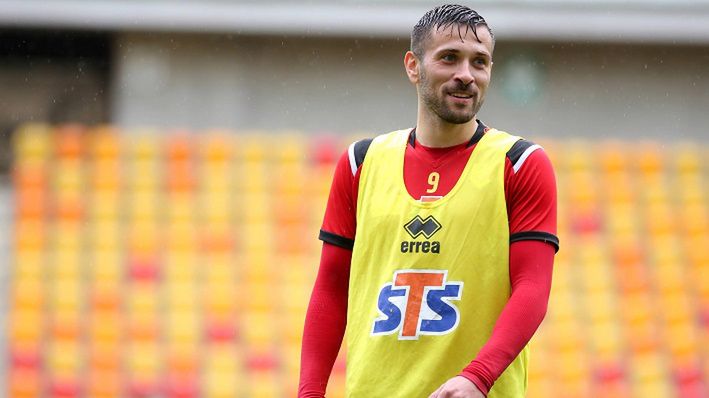 Newspix / KAMIL SWIRYDOWICZ / CYFRASPORT / NEWSPIX.PL / Na zdjęciu: Maciej Makuszewski