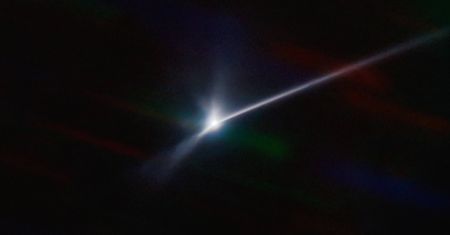 Teleskop SOAR uchwycił ogon gruzu po uderzeniu sondy DART w asteroidę