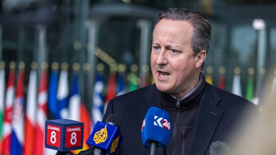 Brytyjski minister spraw zagranicznych, były premier David Cameron
