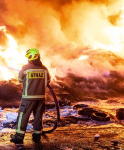 Pożar składowiska w Raciniewie opanowany