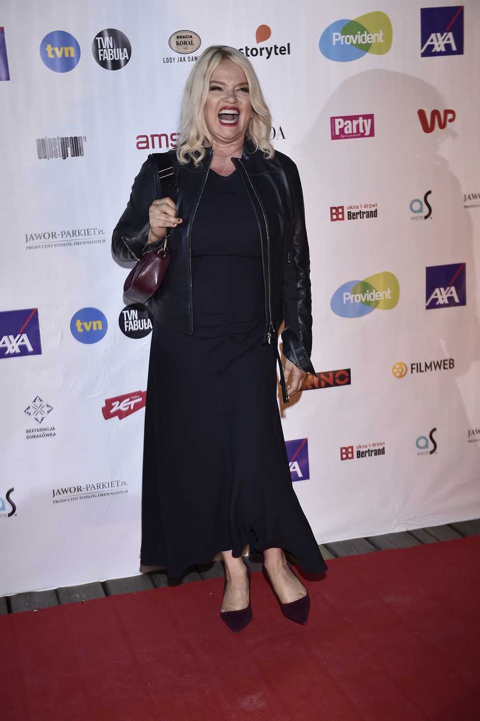 Katarzyna Figura na festiwalu w Sopocie