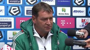 Jan Urban po meczu z Podbeskidziem