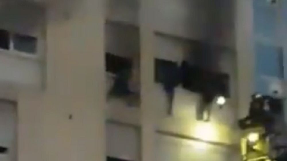 Pożar w Marsylii. Ludzie skakali z okien 