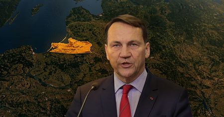 Radosław Sikorski głównym straszakiem kampanii wyborczej w Królewcu. Rosja mówi o blokadzie