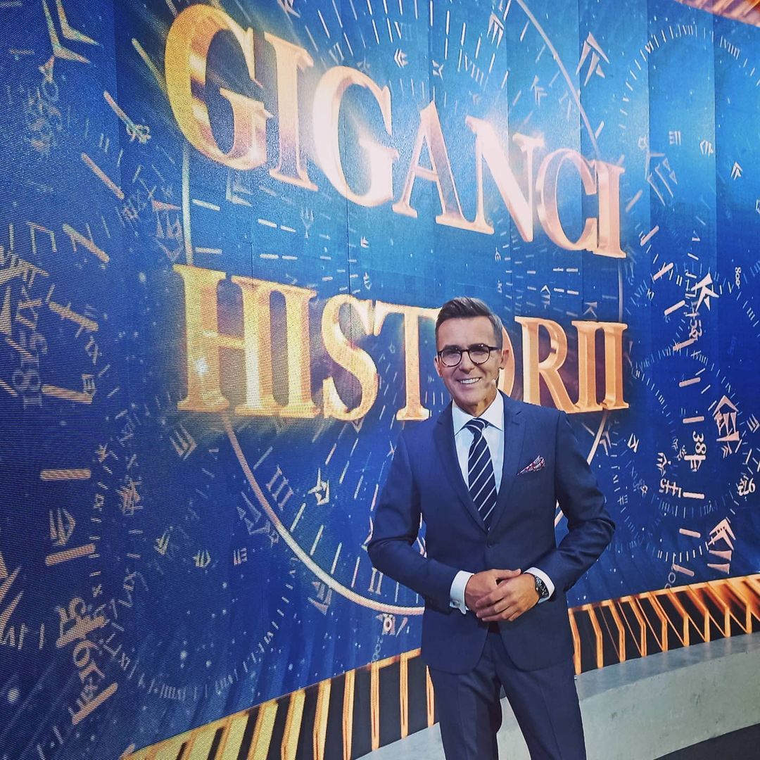 Maciej Kurzajewski w "Gigantach Historii"