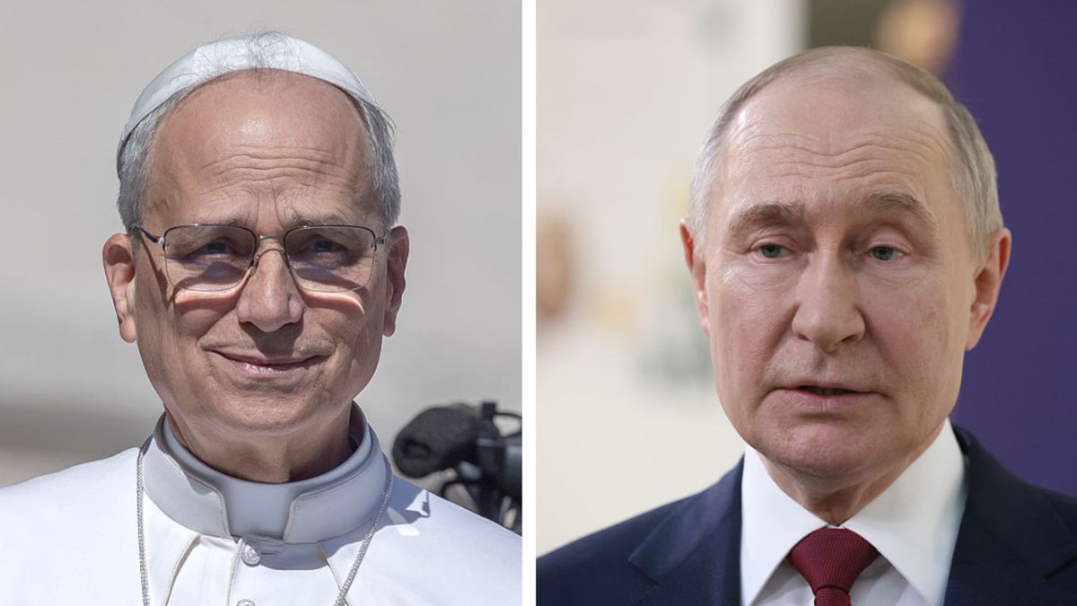 To była pierwsza rozmowa Putina z papieżem